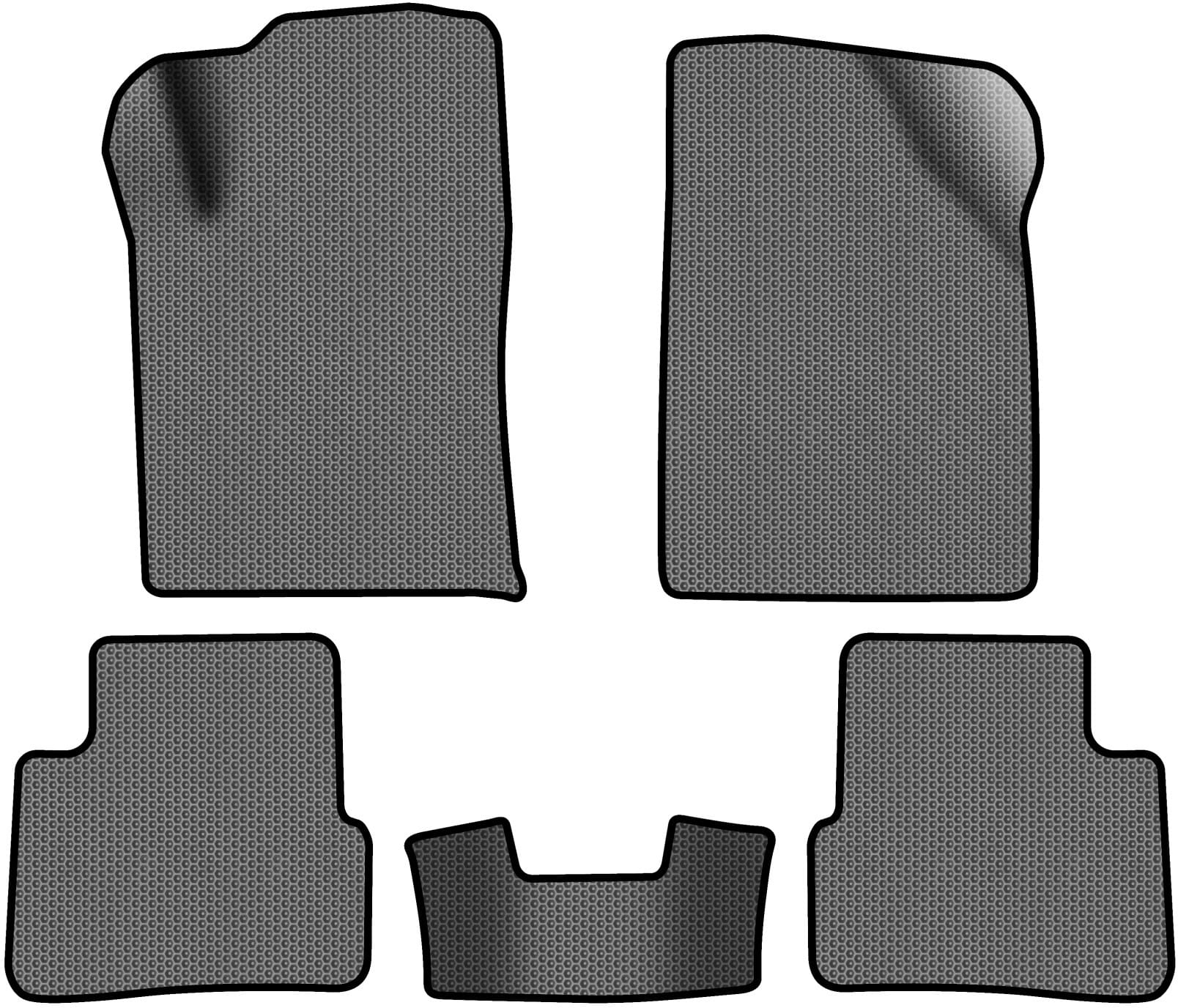 EVA коврики в салон авто EVAtech для Dart Dodge 2012-2016 1 поколение Sedan USA DE1865CD5SGB