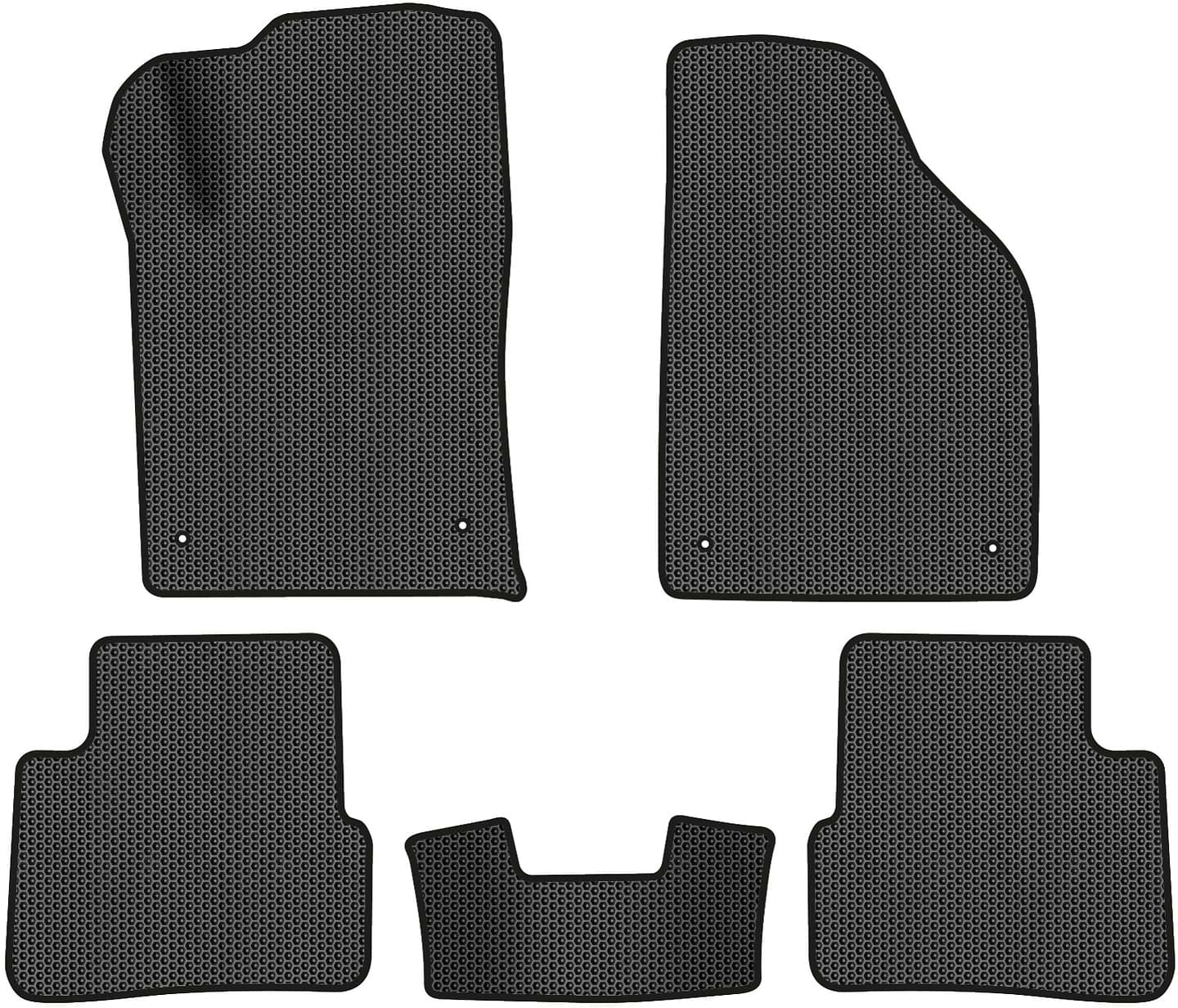 EVA коврики в салон авто EVAtech для Dart Dodge 2012-2016 1 поколение Sedan USA DE1865CE5LA4SBB