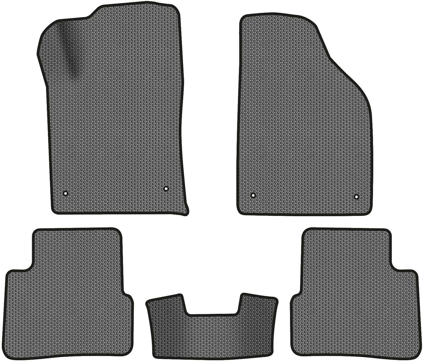 EVA коврики в салон авто EVAtech для Dart Dodge 2012-2016 1 поколение Sedan USA DE1865CE5LA4SGB