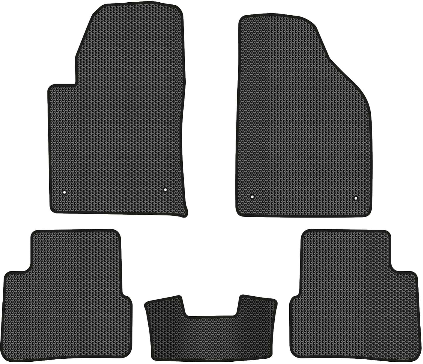 EVA коврики в салон авто EVAtech для Dart Dodge 2012-2016 1 поколение Sedan USA DE1865CG5LA4SBB