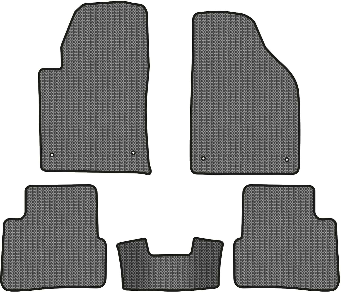 EVA коврики в салон авто EVAtech для Dart Dodge 2012-2016 1 поколение Sedan USA DE1865CG5LA4SGB