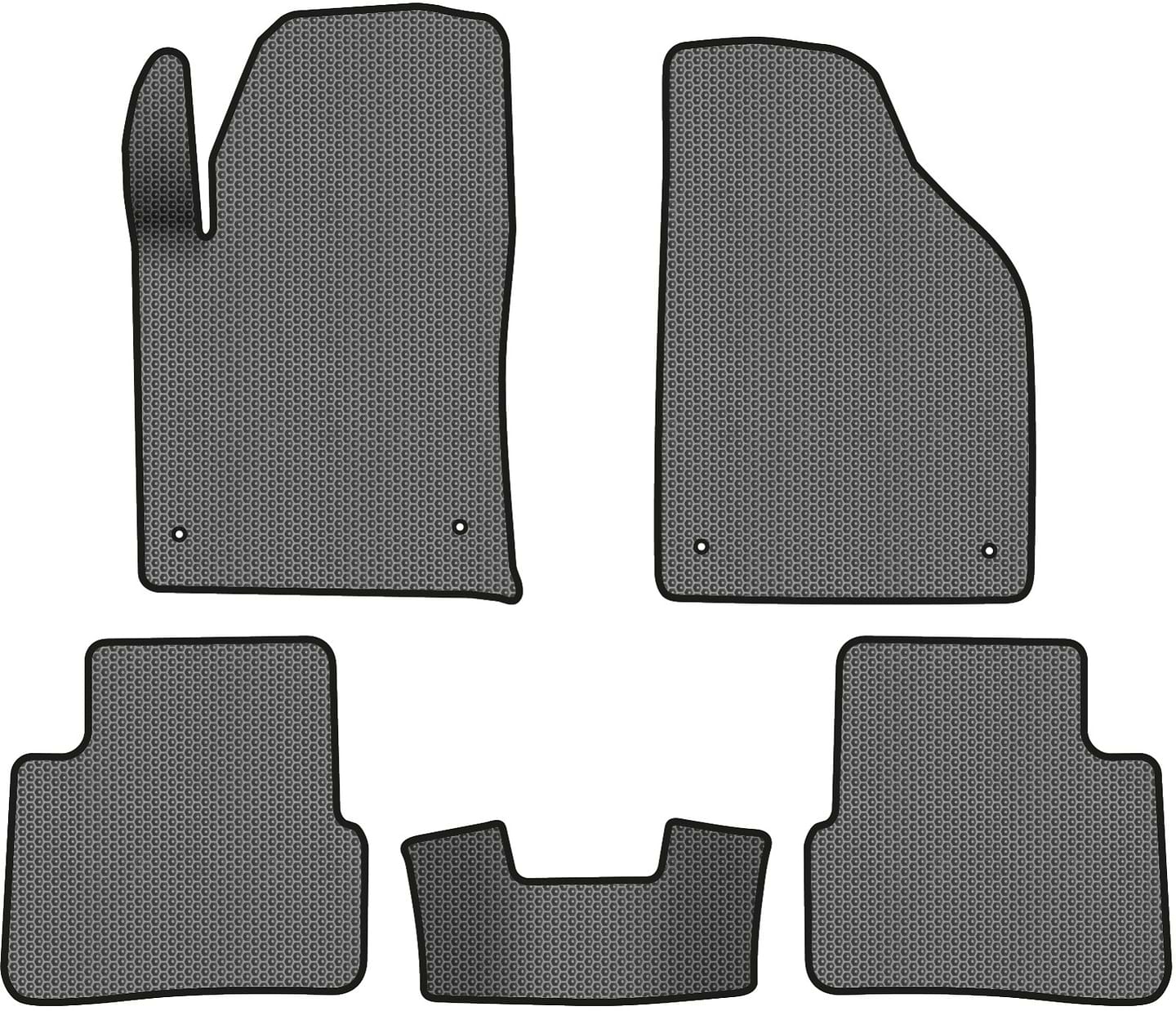 EVA коврики в салон авто EVAtech для Dart Dodge 2012-2016 1 поколение Sedan USA DE1865CV5LA4SGB