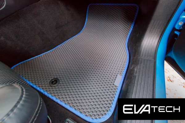 Фото - Килимки з екошкіри в салон авто передні EVAtech ECO для Challenger 2WD Dodge 2008 3 покоління Coupe USA DE32498A2LA3BBB