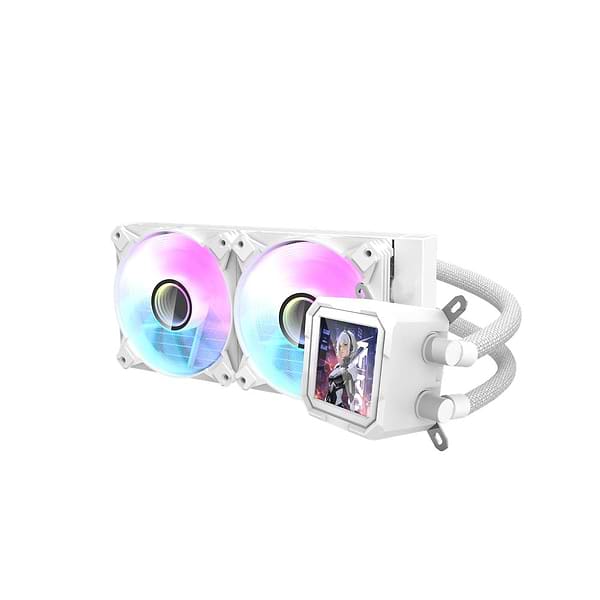 Фото - Водяная система охлаждения DarkFlash DV240S WHITE