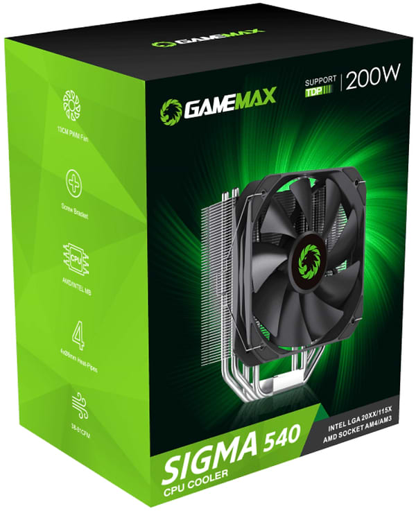 Фото - Процессорный кулер Gamemax Sigma 540