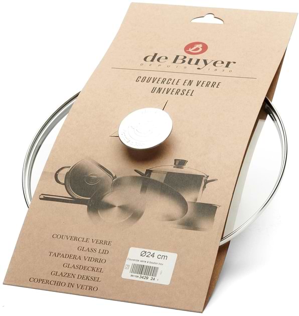 Фото - Кришка для посуду de Buyer 24 см 3429.24