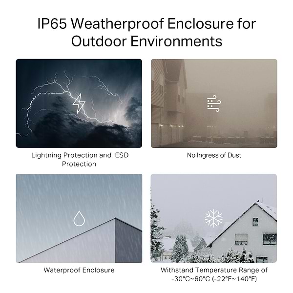 Фото - MESH система WiFi7 TP-Link Deco BE25-Outdoor(1-pack)