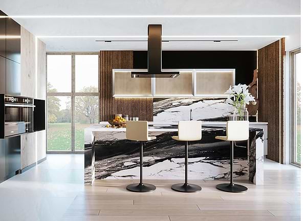 Фото - Витяжка декоративна NORTBERG Decor Island Black 90