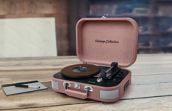 Фото - Вініловий програвач Muse MT-201 BTP rose