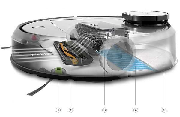 Фото - Робот-пылесос моющий Ecovacs DEEBOT DR98 Space Gray (ER-DR98)