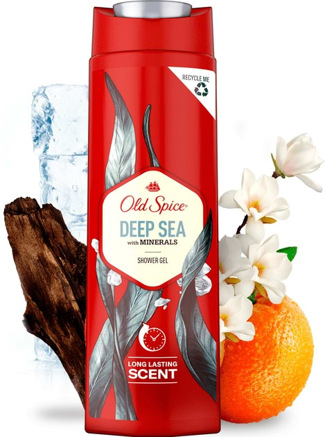 Фото - Гель для душа Old Spice Deep sea with Minerals 400мл