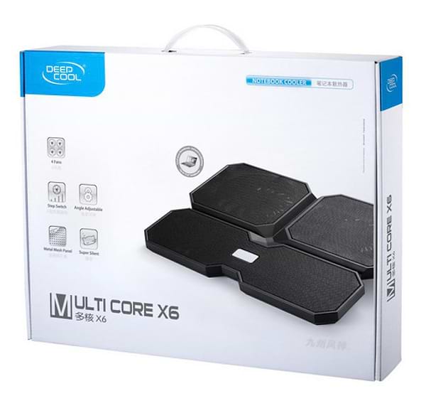 Фото - Підставка під ноутбук охолоджуюча Deepcool Multi Core X6