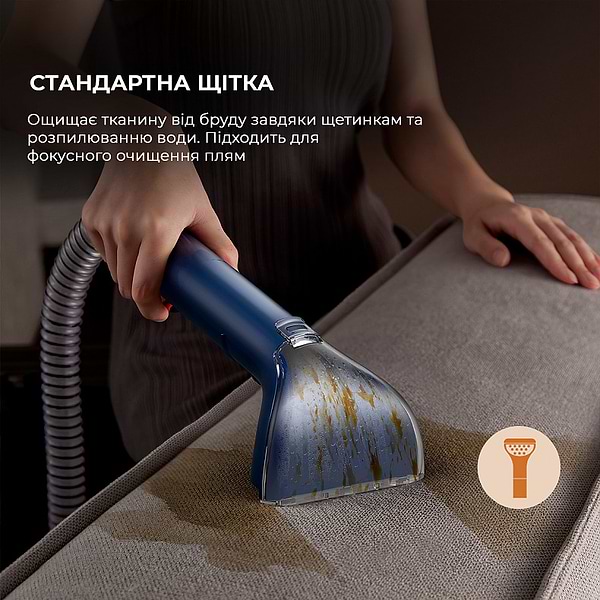 Фото - Пилосос миючий з аквафільтром Deerma Suction Vacuum Cleaner (DEM-BY200)