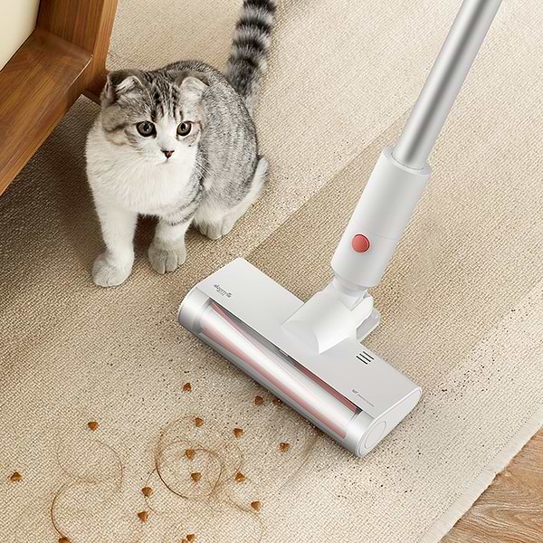 Фото - Уценка - Пылесос ручной для дома Deerma VC25 Cordless Vacuum Cleaner White (DEM-VC25)