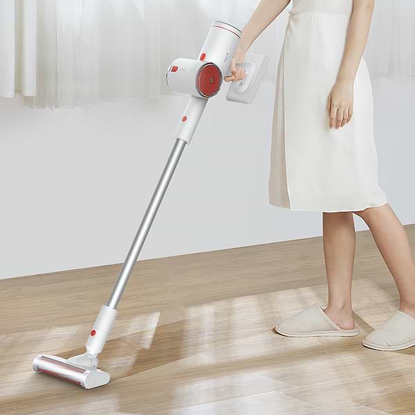 Фото - Уценка - Пылесос ручной для дома Deerma VC25 Cordless Vacuum Cleaner White (DEM-VC25)