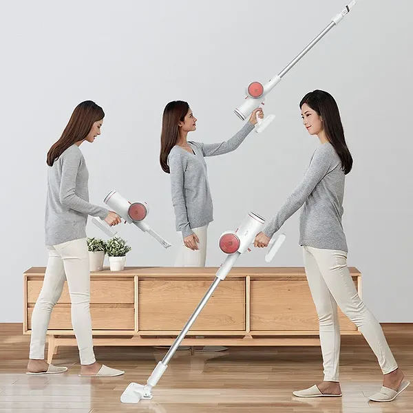 Фото - Уценка - Пылесос ручной для дома Deerma VC25 Cordless Vacuum Cleaner White (DEM-VC25)
