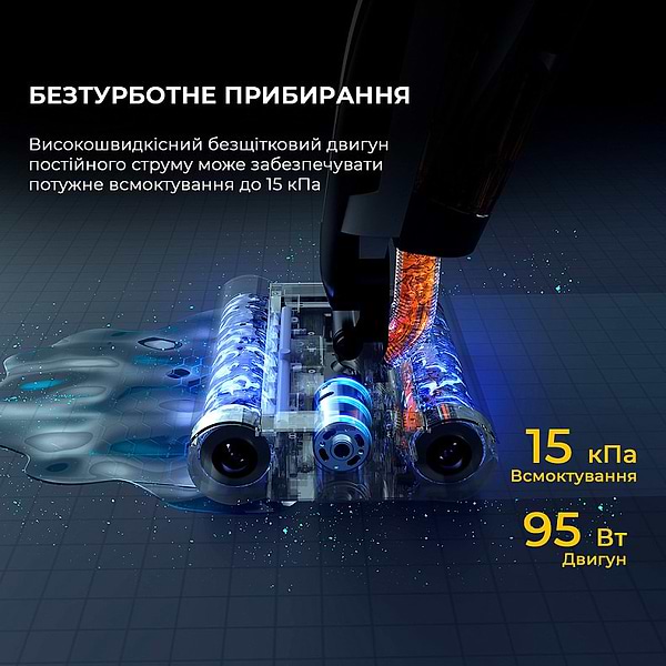 Фото - Пылесос ручной моющий Deerma VX96W (DEM-VX96W)