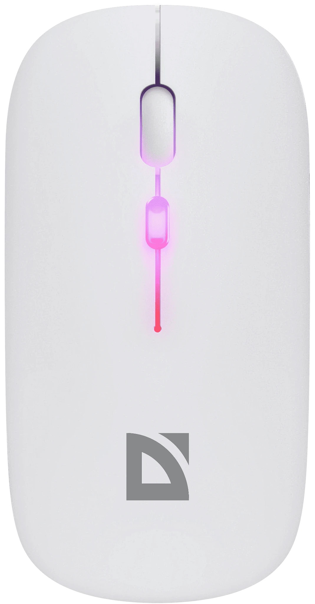 Мышь беспроводная Defender Coda MB-261, 2.4G, BT,rainbow,rechargeable White (52262)