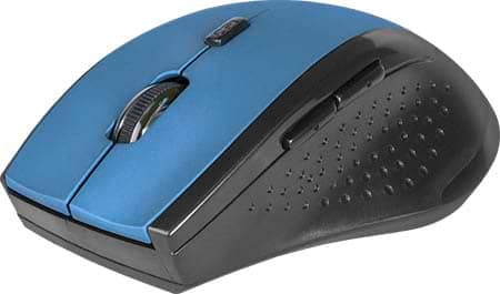 Фото - Миша комп'ютерна бездротова Defender Accura MM-365 Blue (52366)