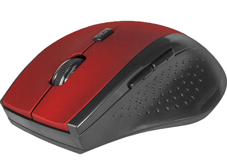 Фото - Миша бездротова Defender Accura MM-365 Red (52367)