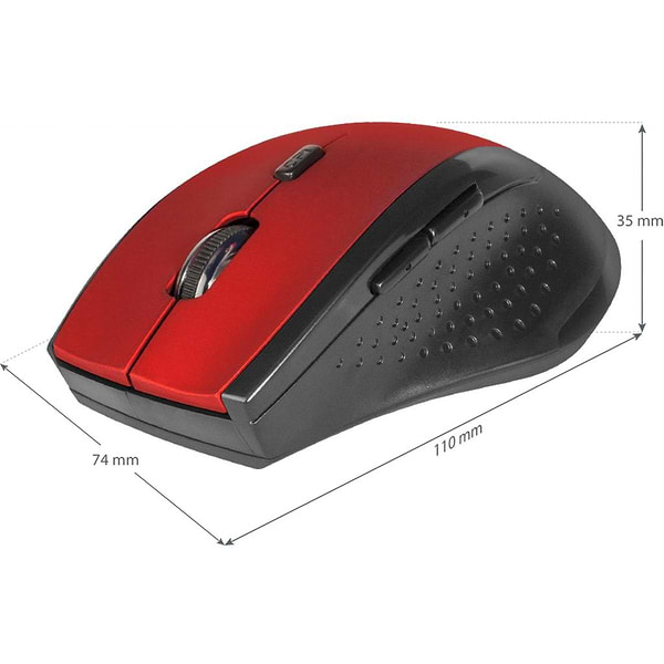 Фото - Миша бездротова Defender Accura MM-365 Red (52367)
