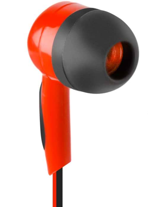 Фото - Наушники вкладыши Defender Basic-604 Black/Red (63605)