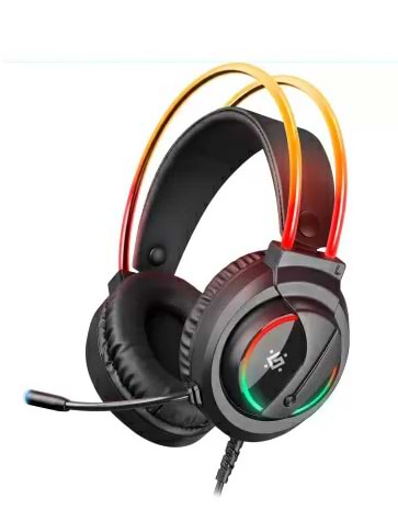 Гарнитура проводная игровая Defender Flame 2m Black (64555) - Фото 1