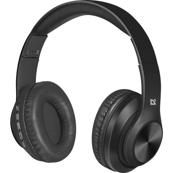 Фото - Навушники накладні бездротові Defender FreeMotion B552 Bluetooth Black (63552)