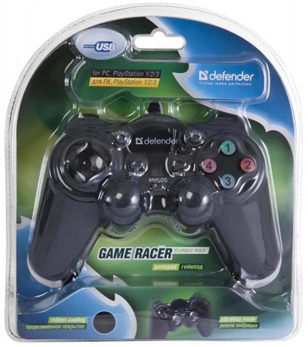 Фото - Геймпад Defender Game Racer Turbo RS3 (64251)