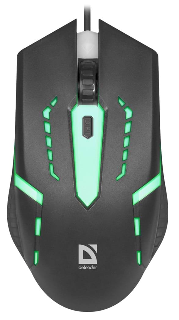 Фото - Мышь проводная Defender Hit MB-601 Black (52601)