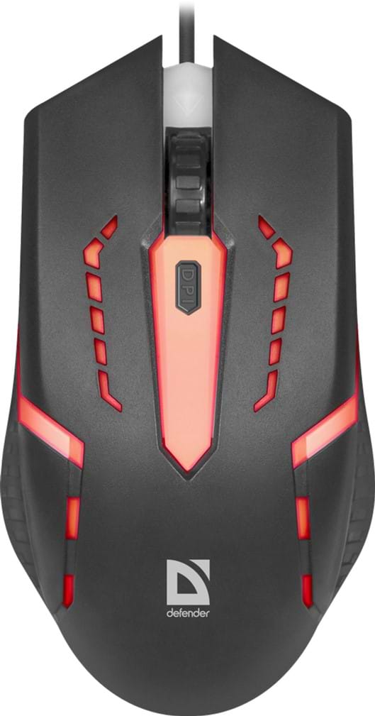 Фото - Мышь проводная Defender Hit MB-601 Black (52601)
