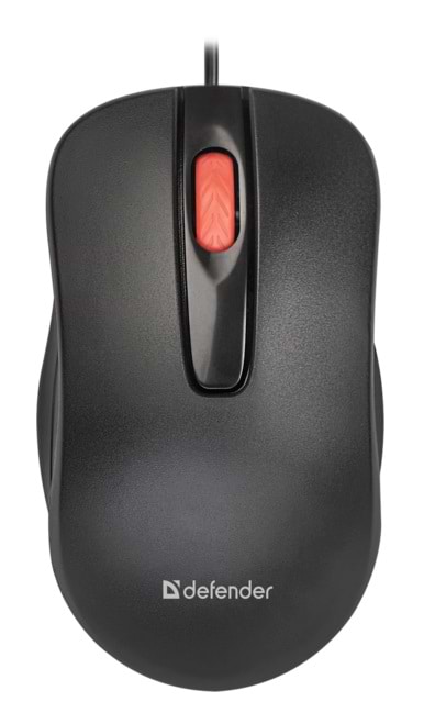 Мышь проводная Defender Point MM-756 Black (52756) - Фото 1
