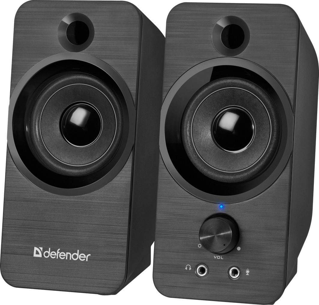 Комп'ютерна акустика звичайна 2.0 Defender SPK 190 USB Black (65190) - Фото 1