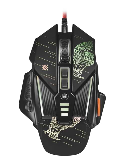 Мышь проводная игровая Defender sTarx GM-390L Black (52390) - Фото 1