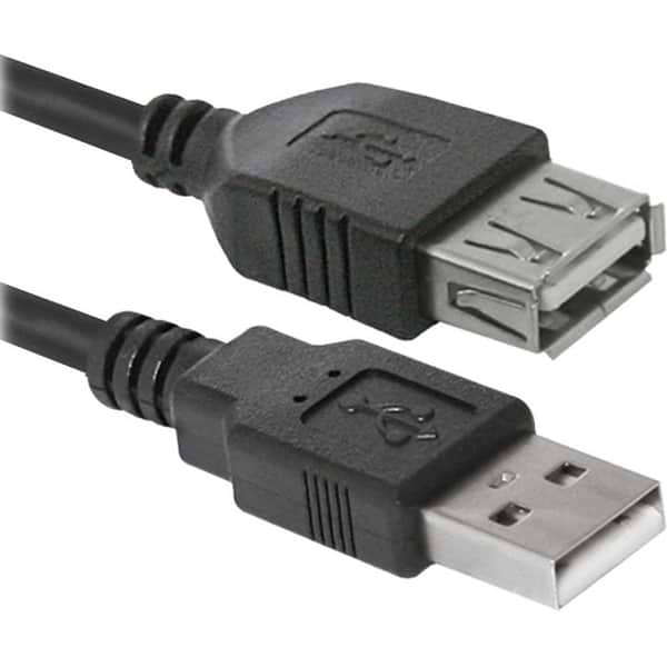 Фото - Кабель USB type A - USB type A Defender USB 2.0 AM/AF 5m USB02-17 (87454)
