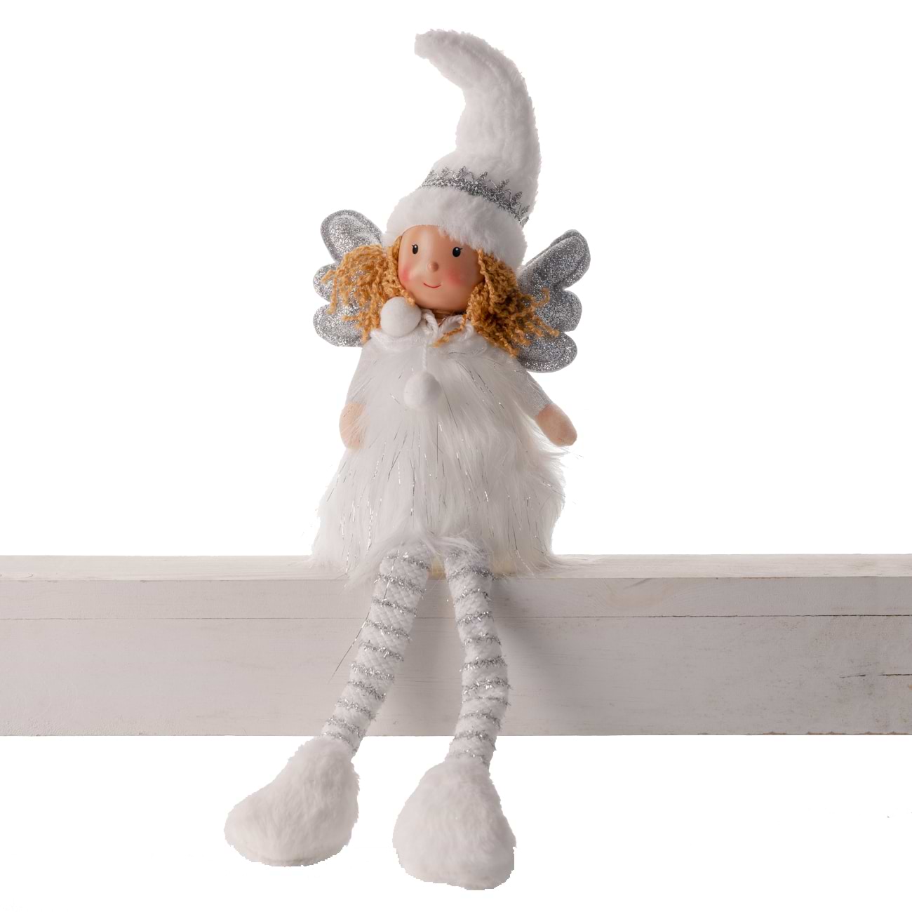 Декор New Year Novogod'ko Ангел в белом 55 см (974831)