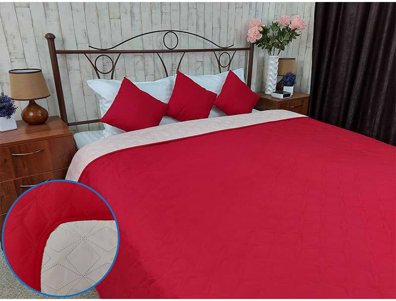 Покривало полуторне Руно 150х212 Cherry зірка (360.52У_Cherry зірка)