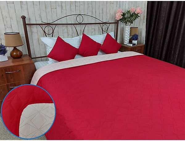 Фото - Покривало полуторне Руно 150х212 Cherry зірка (360.52У_Cherry зірка)