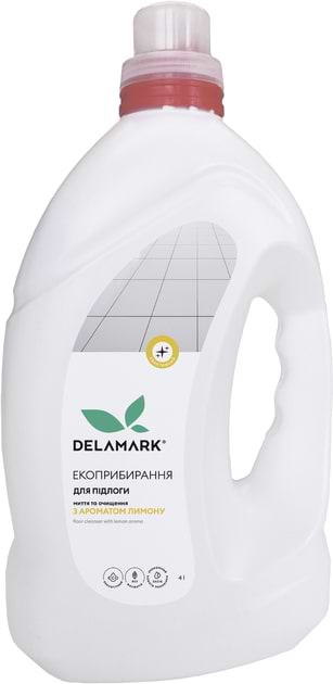 Засіб для чищення універсальний DeLaMark з ароматом лимону 4 л (4820152332103)