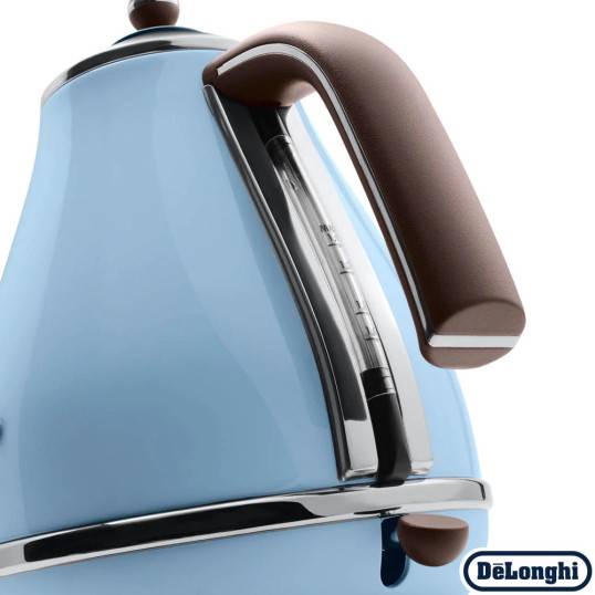 Фото - Электрический чайник Delonghi Icona Vintage 1.7 л Blue (KBOV2001AZ)