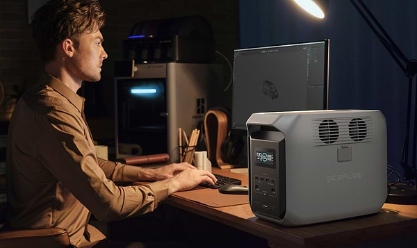 Фото - Зарядна станція універсальна EcoFlow DELTA 3 1500 (1536 Вт/г)