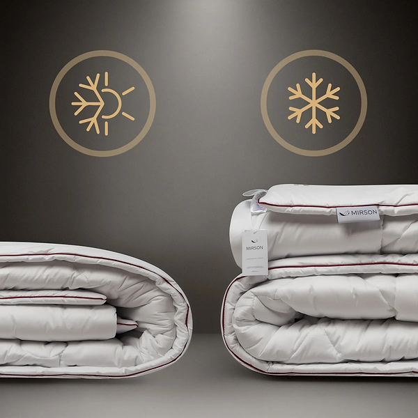 Фото - Ковдра демісезонна полуторна MirSon 
бавовняна №1427 DeLuxe Hand Made 140x205 см (2200001536685)