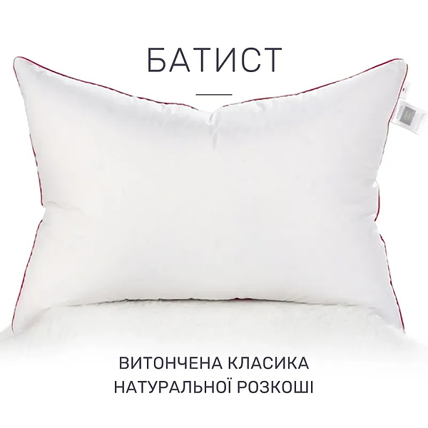 Фото - Подушка стандартная MirSon 1172 DeLuxe EcoSilk 40х60 см (2200001515000)