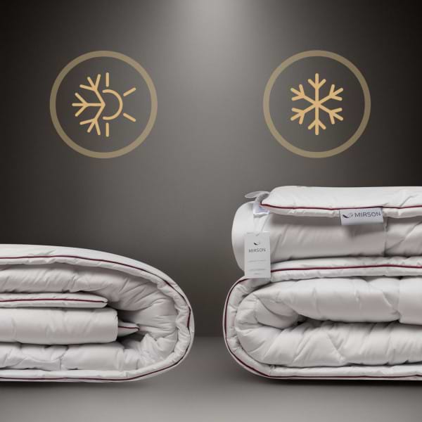 Фото - Ковдра літня двоспальна євро MirSon 3M Thinsulate Deluxe Hand Made 0610 220x240 см (2200000456649)
