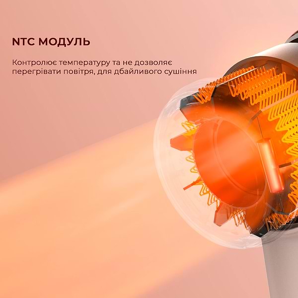 Фото - Фен Deerma DEM-CF50 Pink