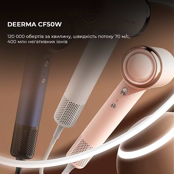 Фото - Фен Deerma DEM-CF50 Pink
