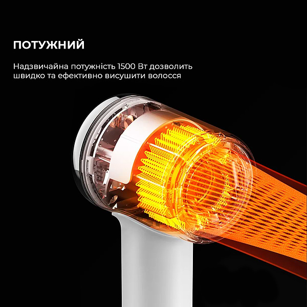 Фото - Фен Deerma DEM-CF50W Navy Blue