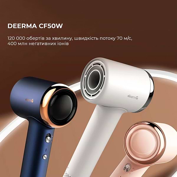 Фото - Фен Deerma DEM-CF50W White