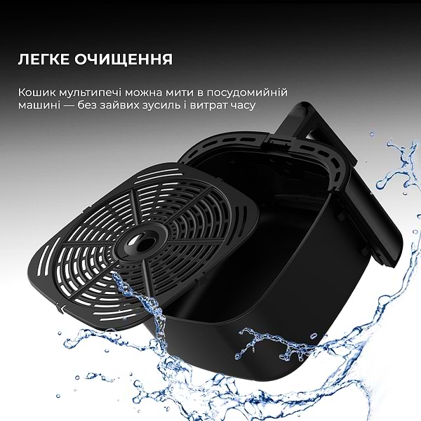 Фото - Мультипечь Deerma Air Fryer KZ150 8L (DEM-KZ150W)