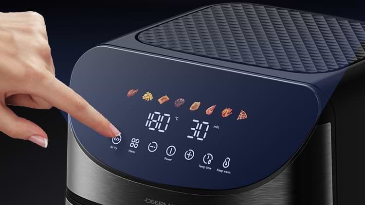 Фото - Мультипечь Deerma Air Fryer KZ150 8L (DEM-KZ150W)